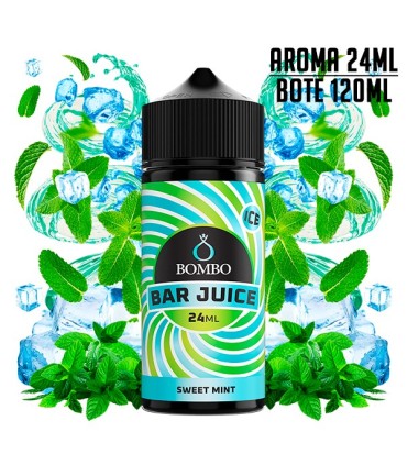 AROMA SWEET MINT ICE 24ML/120 LONGFILL - BOMBO BAR JUICE