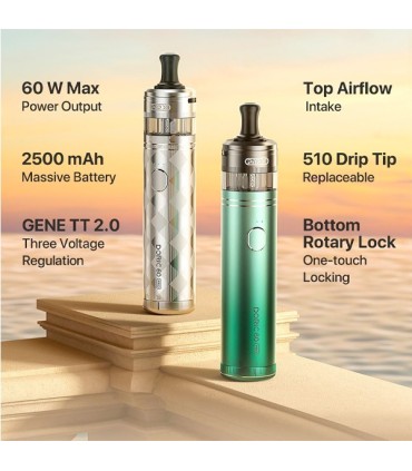 KIT DORIC 60 PRO CARBON FIBER BLACK - VOOPOO