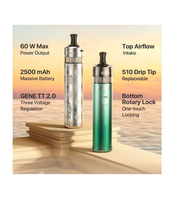 KIT DORIC 60 PRO GREY METAL - VOOPOO