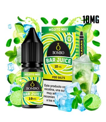 MOJITO MAX ICE 10MG NIC SALT 10ML - BOMBO BAR JUICE