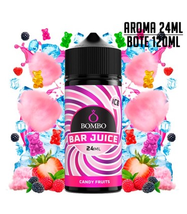 AROMA CANDY FRUITS ICE 24ML/120 LONGFILL - BOMBO BAR JUICE