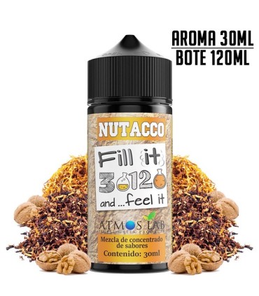 AROMA NUTACCO 30ML/120 LONGFILL - ATMOS LAB