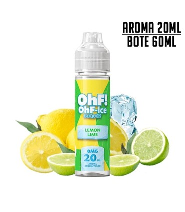 AROMA LEMON LIME ICE 20ML/60 LONGFILL - OHF!