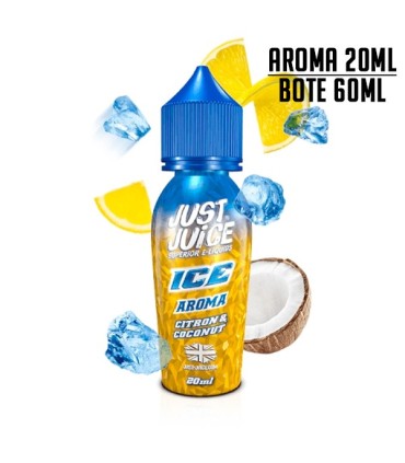 AROMA CITRON & COCONUT ICE 20ML/60 LONGFILL - JUST JUICE