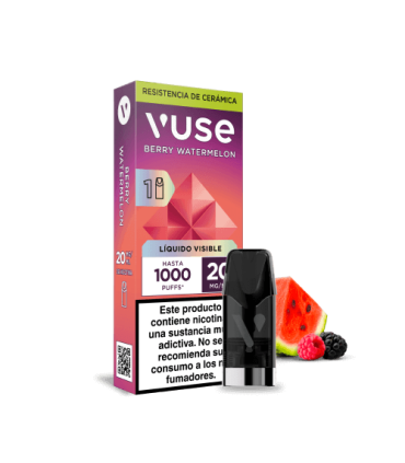 1 X VUSE POD BERRY WATERMELON 20MG 1000P