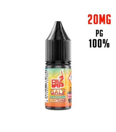 NIKOVAP SALT (BENZOATO) 100%PG 20MG 10ML - OIL4VAP