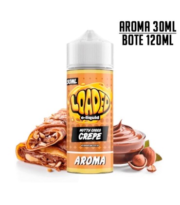 AROMA NUTTY CHOCO CREPE 30ML/120 LONGFILL - LOADED