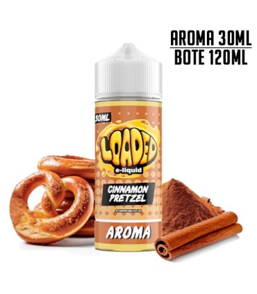 AROMA CINNAMON PRETZEL 30ML/120 LONGFILL - LOADED