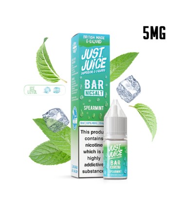 SPEARMINT 5MG NIC SALT 10ML - JUST JUICE BAR