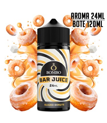 AROMA GLAZED DONUTS 24ML/120 LONGFILL - BOMBO BAR JUICE