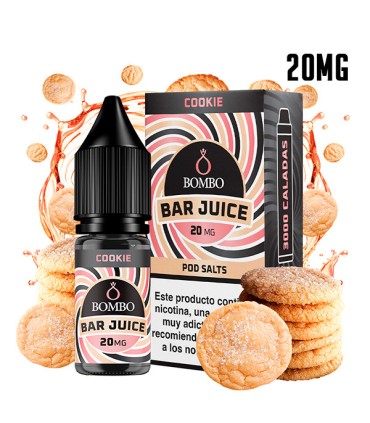 COOKIE 20MG NIC SALT 10ML - BOMBO BAR JUICE