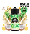 AROMA PINEAPPLE COCONUT 24ML/120 LONGFILL - BOMBO BAR JUICE
