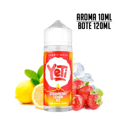 AROMA STRAWBERRY LEMON ICE 10ML/120 LONGFILL - YETI SUMMIT