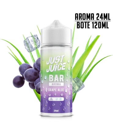 AROMA GRAPE ALOE 24ML/120 LONGFILL - JUST JUICE BAR