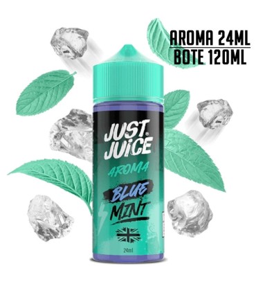 AROMA BLUE MINT 24ML/120 LONGFILL - JUST JUICE MINT