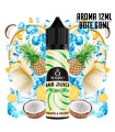 AROMA PINEAPPLE COCONUT ICE 12ML/60 LONGFILL - BOMBO BAR JUICE