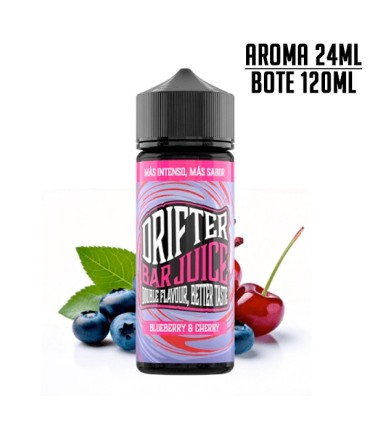 AROMA BLUEBERRY & CHERRY 24ML/120 LONGFILL - DRIFTER JUICE