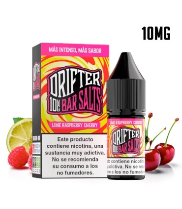 LIME RASPBERRY CHERRY 10MG NIC SALT 10ML - DRIFTER SALTS