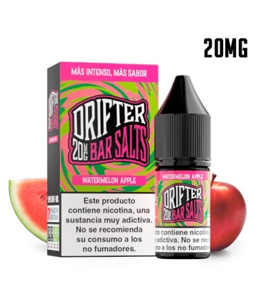 WATERMELON APPLE 20MG NIC SALT 10ML - DRIFTER SALTS