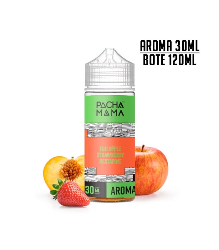 AROMA FUJI APPLE STRAWBERRY NECTARINE 30ML/120 LONGFILL - PACHAMAMA