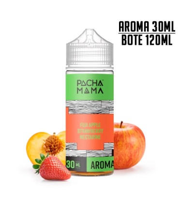 AROMA FUJI APPLE STRAWBERRY NECTARINE 30ML/120 LONGFILL - PACHAMAMA