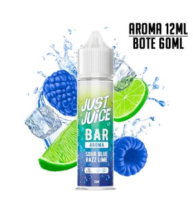 AROMA SOUR BLUE RAZZ LIME 12ML/60 LONGFILL - JUST JUICE BAR