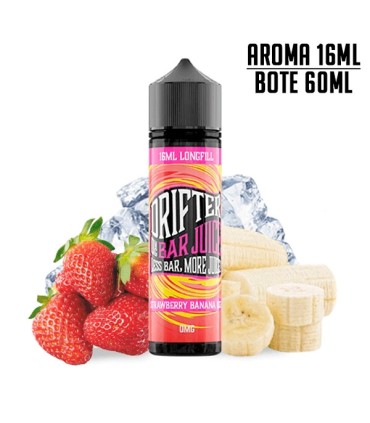 AROMA STRAWBERRY BANANA ICE 16ML/60 LONGFILL - DRIFTER JUICE