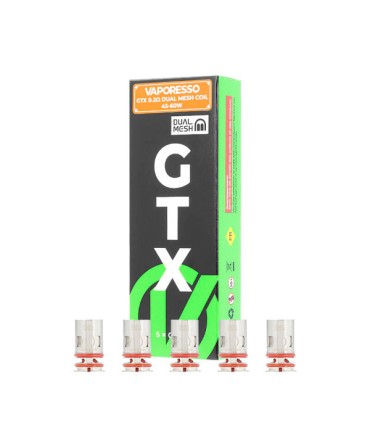 COIL GTX DUAL MESH 0.2OHM - VAPORESSO
