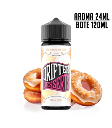 AROMA CREAM DONUT 24ML/120 LONGFILL - DRIFTER JUICE