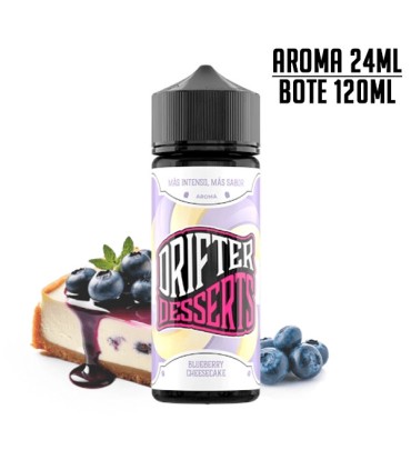 AROMA BLUEBERRY CHEESECAKE 24ML/120 LONGFILL - DRIFTER DESSERTS