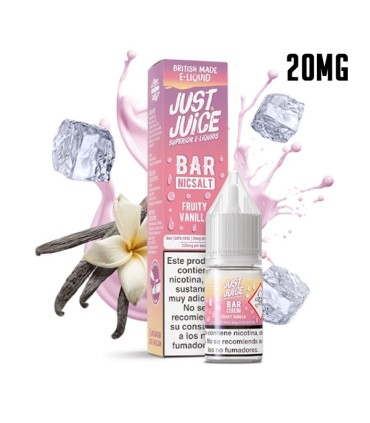 FRUITY VANILLA 20MG NIC SALT 10ML - JUST JUICE BAR