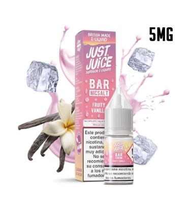 FRUITY VANILLA 5MG NIC SALT 10ML - JUST JUICE BAR