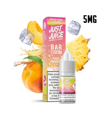 PEACH PINEAPPLE 5MG NIC SALT 10ML - JUST JUICE BAR