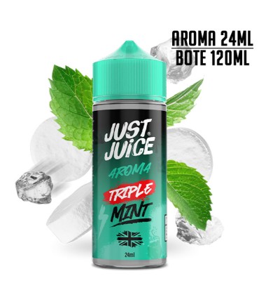 AROMA TRIPLE MINT 24ML/120 LONGFILL - JUST JUICE MINT