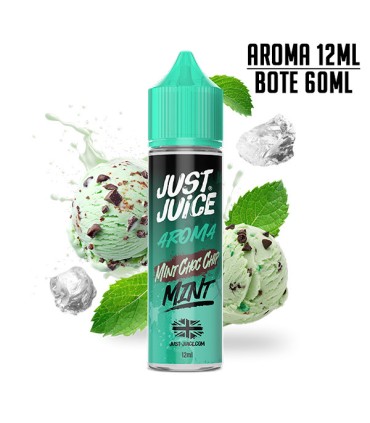AROMA CHOCO CHIP MINT 12ML/60 LONGFILL - JUST JUICE MINT
