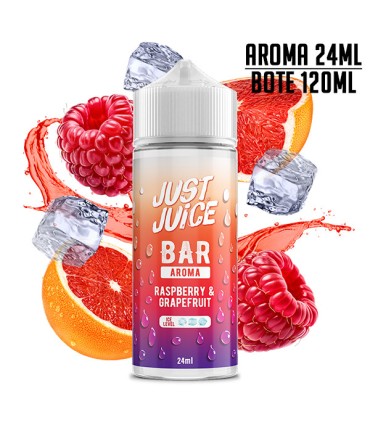 AROMA RASPBERRY & GRAPEFRUIT 24ML/120 LONGFILL - JUST JUICE BAR
