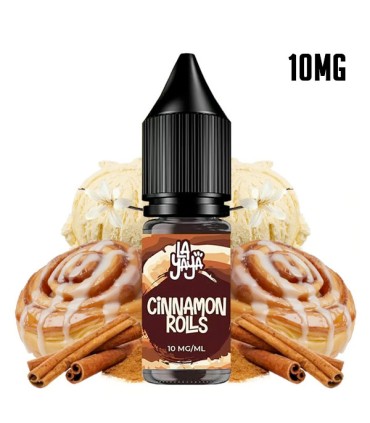 CINNAMON ROLLS 10MG NIC SALT 10ML - LA YAYA SALT