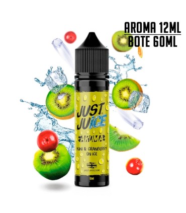 AROMA KIWI & CRANBERRY ICE 12ML/60 LONGFILL - JUST JUICE