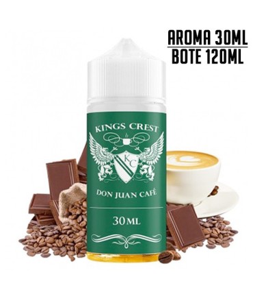 AROMA DON JUAN CAFE 30ML/120 LONGFILL - KINGS CREST