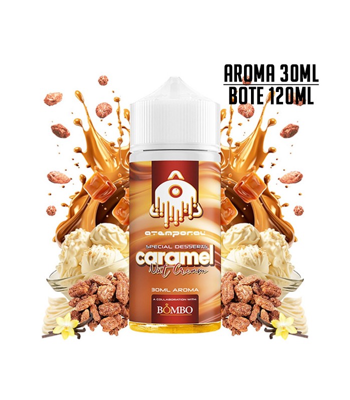 AROMA ATEMPORAL CARAMEL NUT CREAM 30ML/120 LONGFILL - TMF