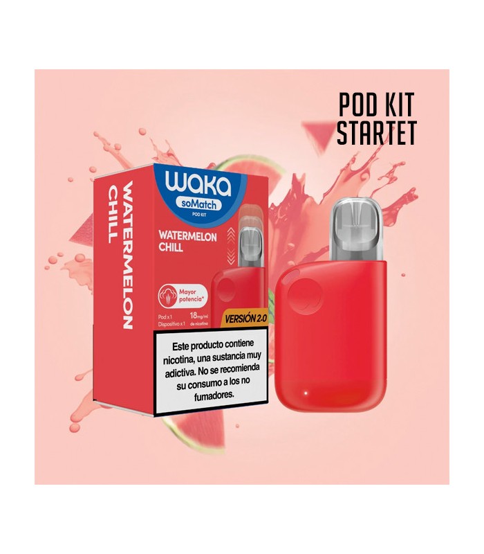 WAKA SOMATCH MINI POD KIT WATERMELON CHILL
