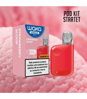 WAKA SOMATCH MINI POD KIT STRAWBERRY SCOOP
