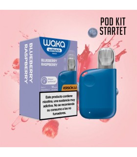 WAKA SOMATCH MINI POD KIT BLUEBERRY RASPBERRY