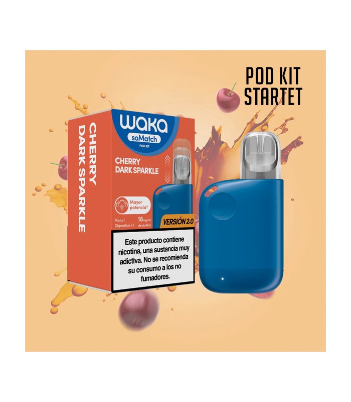 WAKA SOMATCH MINI POD KIT CHERRY DARK SPARKLE