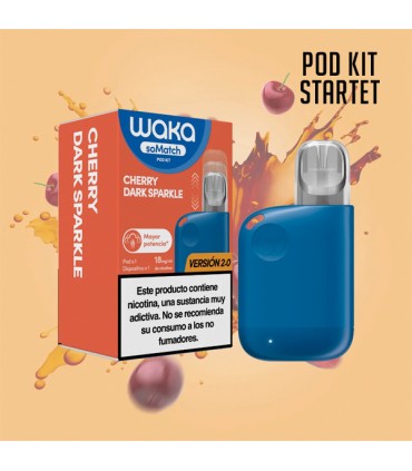 WAKA SOMATCH MINI POD KIT CHERRY DARK SPARKLE