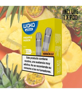 1 X WAKA SOMATCH MINI POD PINEAPPLE PASSION 18MG