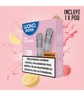 1 X WAKA SOMATCH MINI POD PINK LEMONADE 18MG