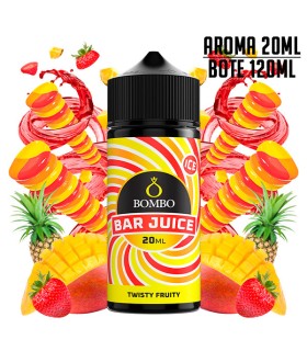 AROMA TWISTY FRUITY ICE 20ML/120 LONGFILL - BOMBO BAR JUICE