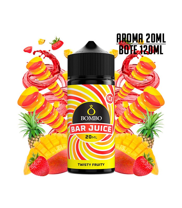 AROMA TWISTY FRUITY ICE 20ML/120 LONGFILL - BOMBO BAR JUICE