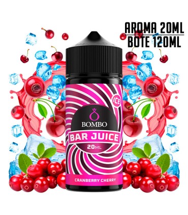AROMA CRANBERRY CHERRY ICE 20ML/120 LONGFILL - BOMBO BAR JUICE